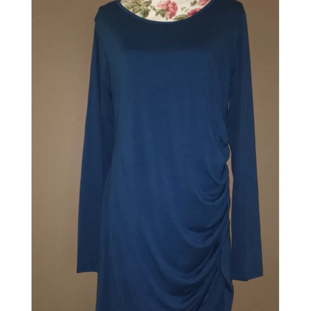 New CoolMee Womens Maternity Dress Ruched XL